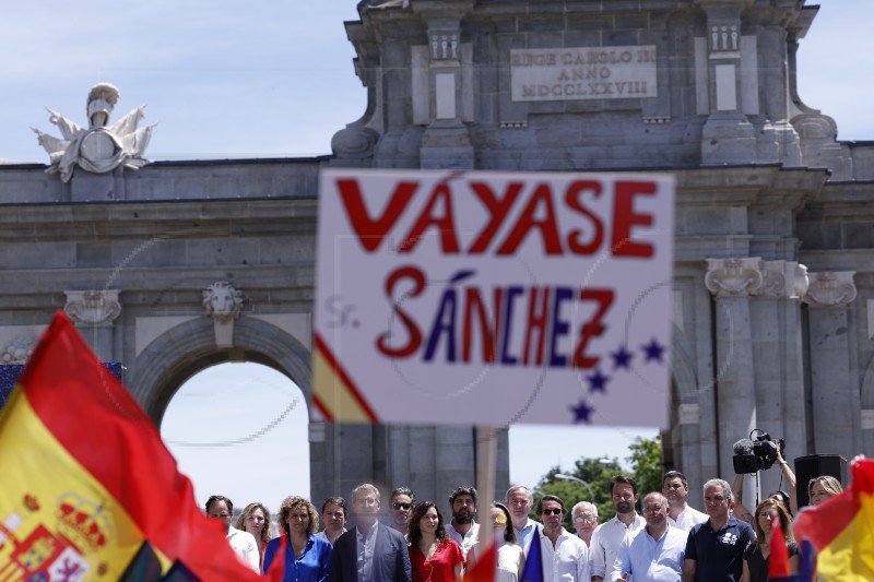 SPAIN PROTEST AMNESTY