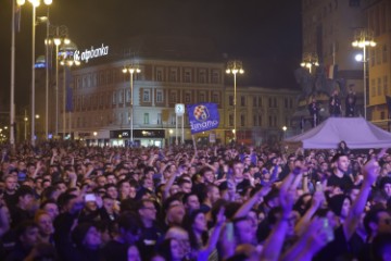 Dinamo slavi naslov prvaka Hrvatske na Trgu bana Jelačića