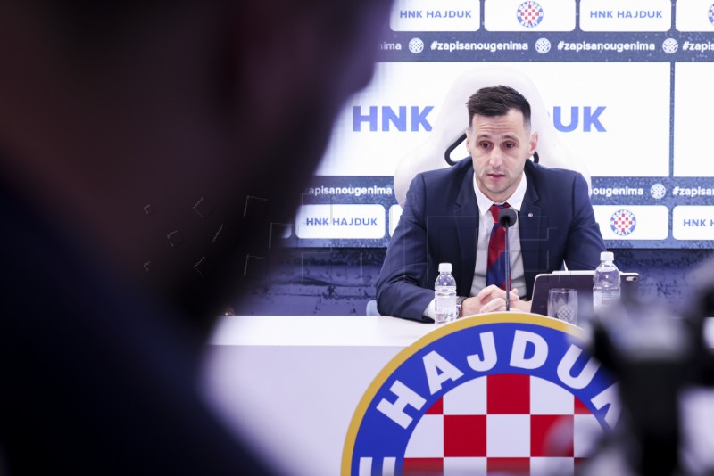 Nikola Kalinić predstavljen kao novi sportski direktor Hajduka