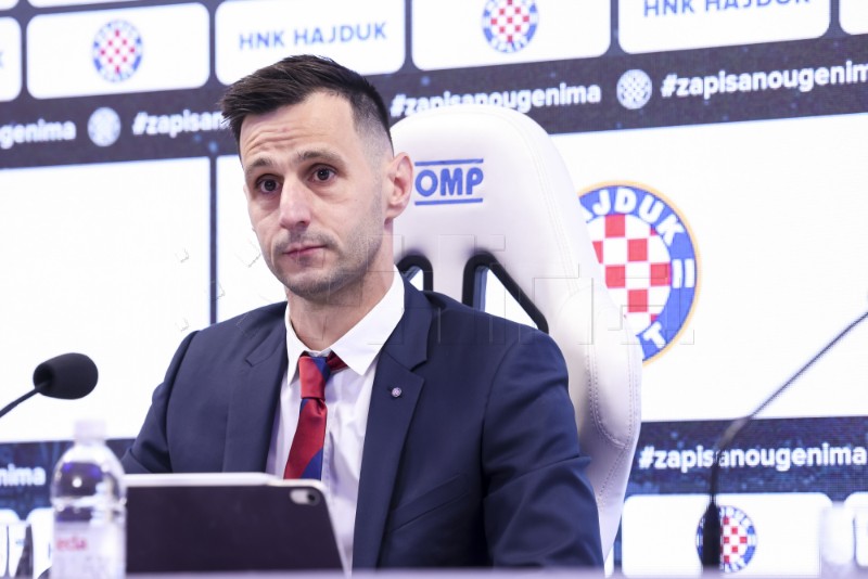 Nikola Kalinić predstavljen kao novi sportski direktor Hajduka