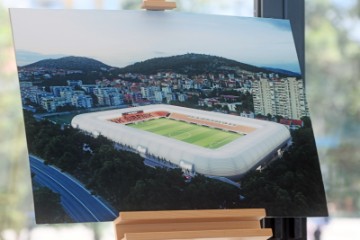 Predstavljanje mega projekta HNK Šibenika - izgradnje novog stadiona