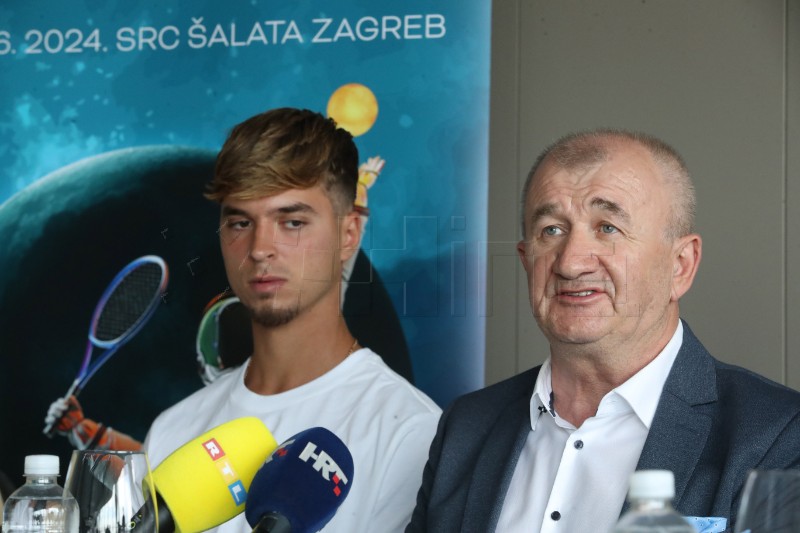 Konferencija za medije povodom teniskog ATP Challengera Zagreb Open 2024.