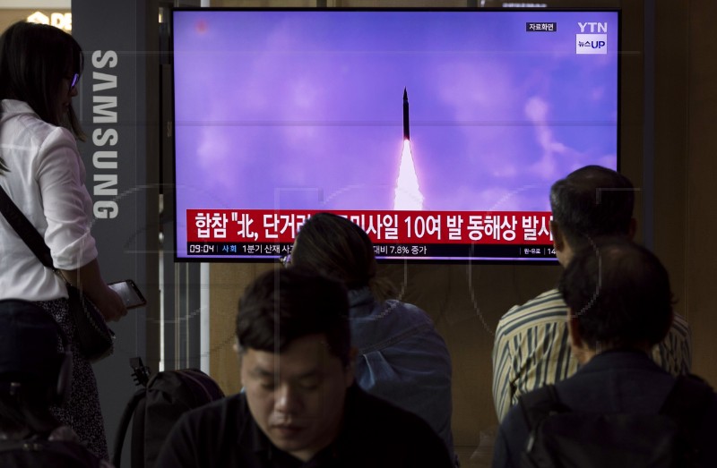 SOUTH KOREA NORTH KOREA CONFLICT MISSILE LAUNCH