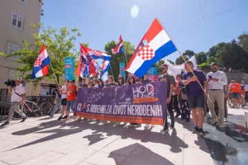 Održan "Hod za život" u Zadru