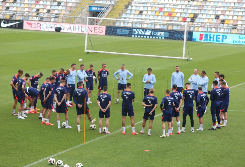 Trening hrvatske nogometne reprezentacije