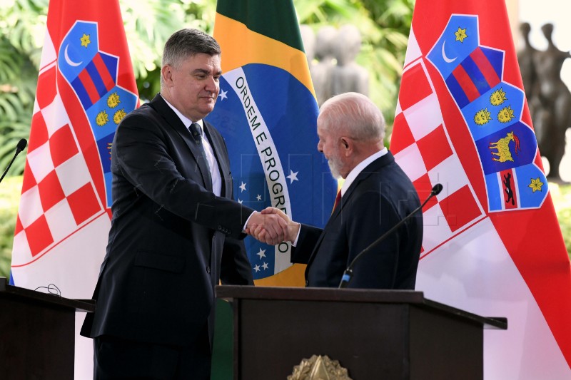 Milanović: Nema pitanja oko kojih se Hrvatska i Brazil razilaze