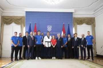 Plenković primio izaslanstvo Svjetske taekwondo federacije