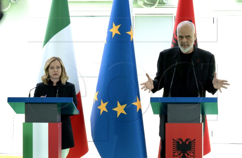 ALBANIA ITALY DIPLOMACY