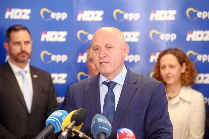 Konferencija za novinare HDZ-a