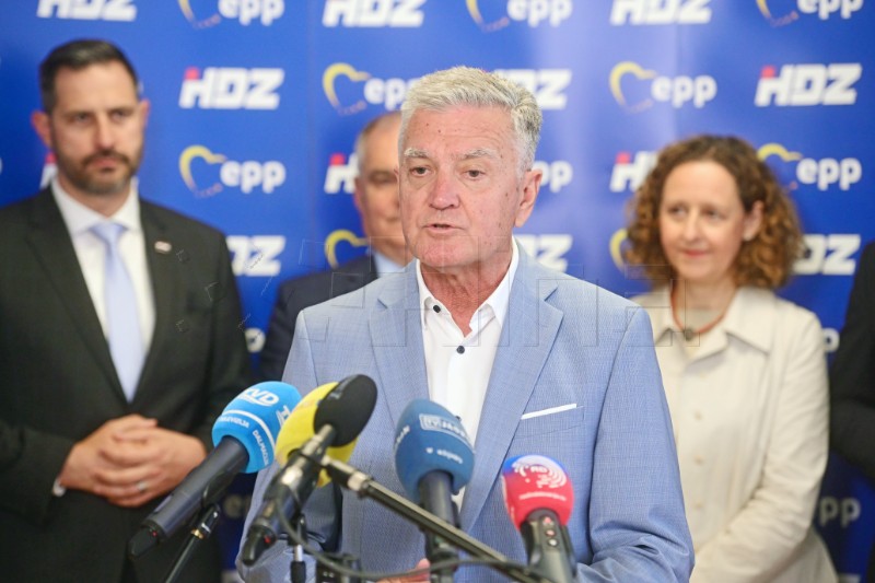 Konferencija za novinare HDZ-a