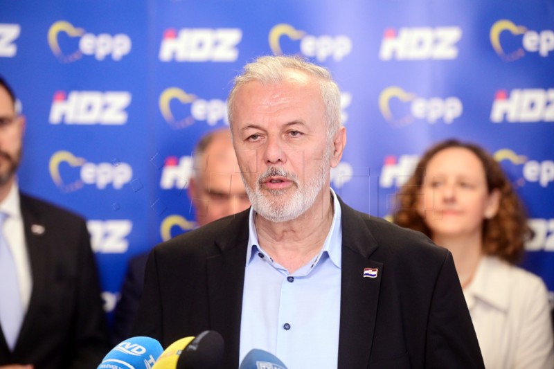 Konferencija za novinare HDZ-a