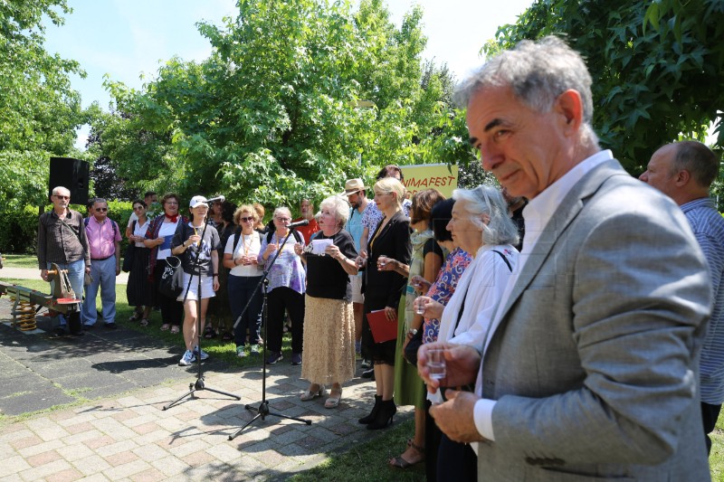 Animafest: Svečano inauguriran Park Borivoja Dovnikovića Borde na Trešnjevci