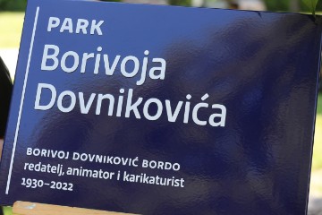 Animafest: Svečano inauguriran Park Borivoja Dovnikovića Borde na Trešnjevci