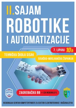 Održan II. Sajam robotike i automatizacije Tehničke škole Sisak