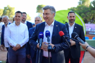 Plenković na WTA turniru u Makarskoj