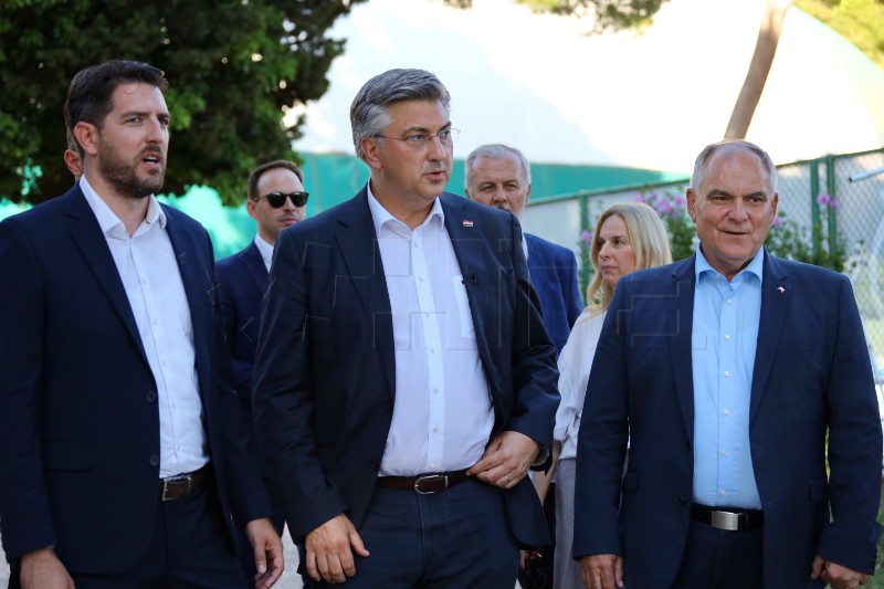 Plenković na WTA turniru u Makarskoj