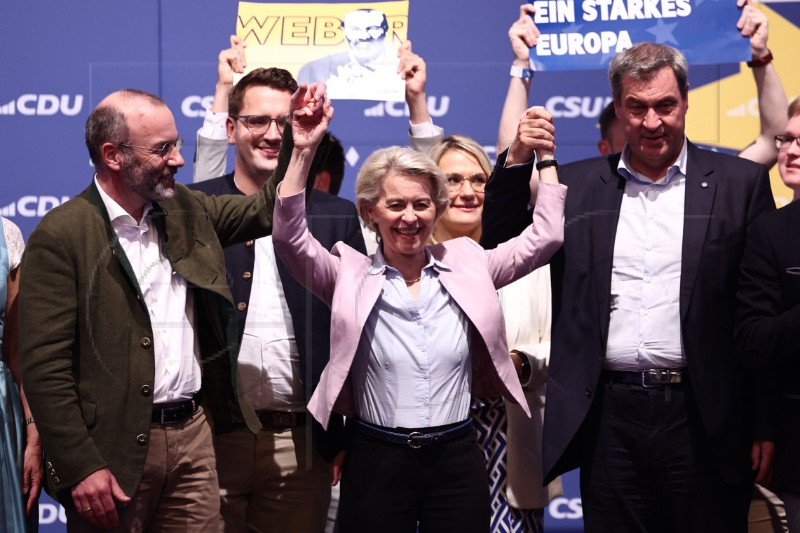 GERMANY PARTIES EUROPEAN ELECTIONS