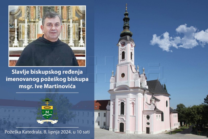 Mons. Martinović zaređen za požeškog biskupa