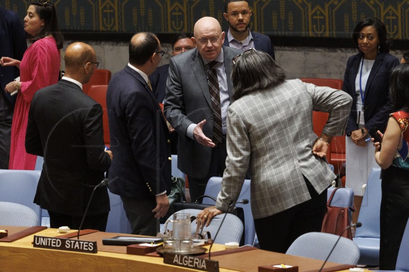 USA UN SECURITY COUNCIL CEASEFIRE