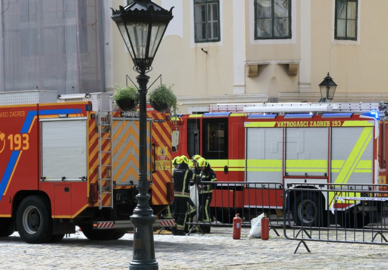 Muškarac se zapalio na Markovom trgu