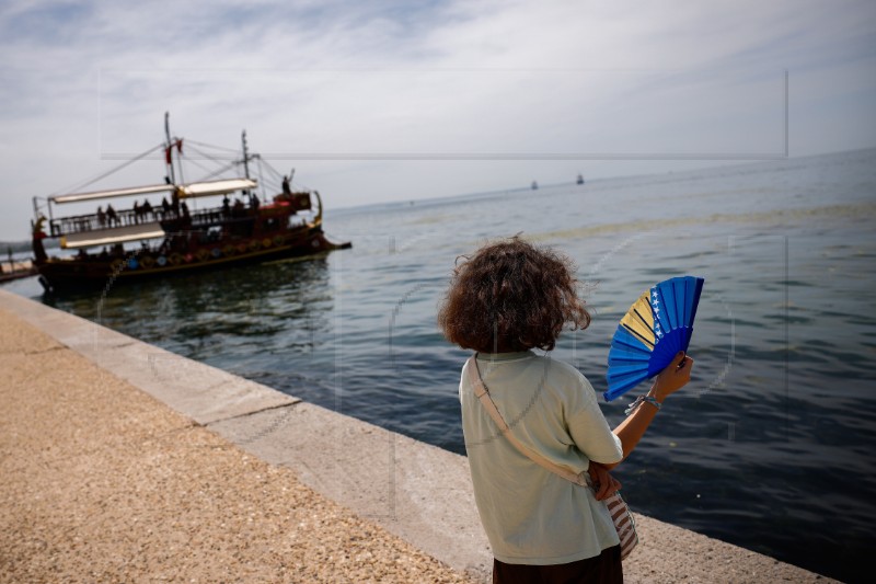 GREECE WEATHER HEATWAVE 