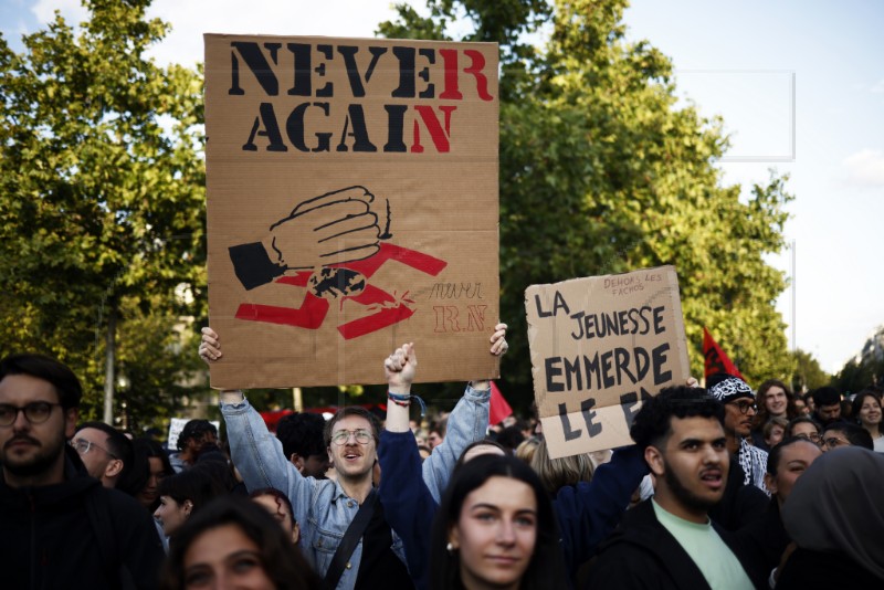 FRANCE PROTEST EUROPEAN ELECTIONS