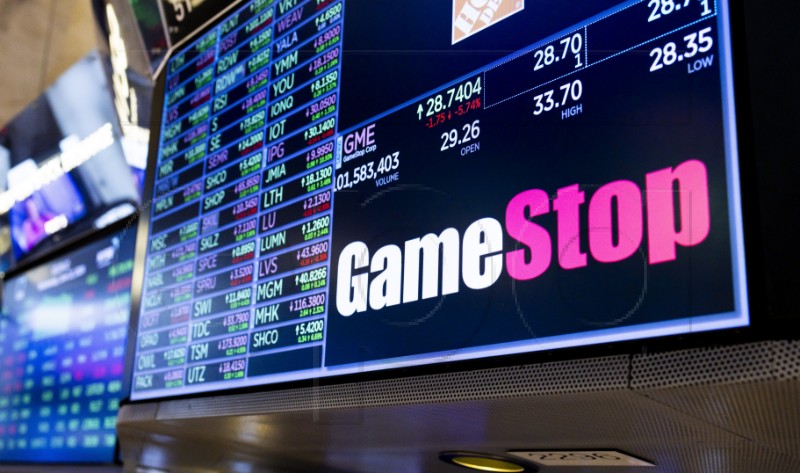 USA NEW YORK STOCK EXCHANGE GAME STOP