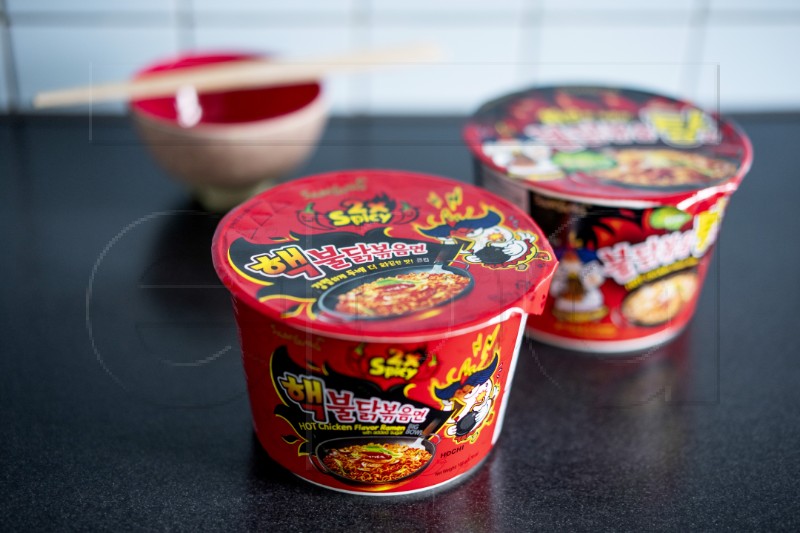 DENMARK KOREAN NOODLES RECALL