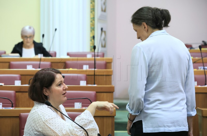 Nastavak zasjedanja Hrvatskog sabora