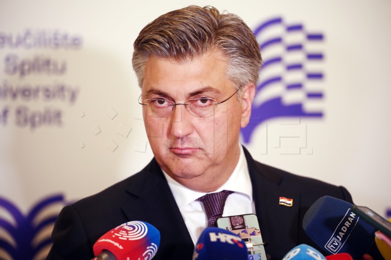 Plenković na svečanosti u povodu Dana Sveučilišta u Splitu