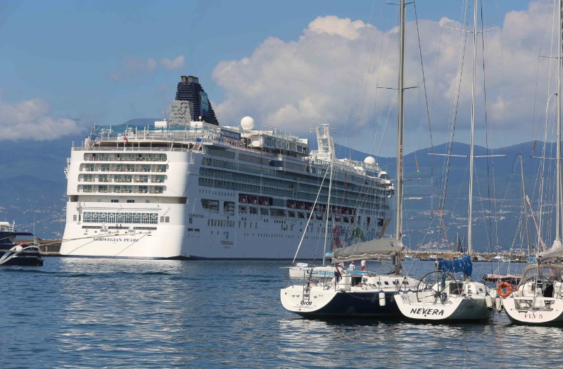 Rijeka: Kruzer Norwegian Pearl prvi put uplovio u riječku luku