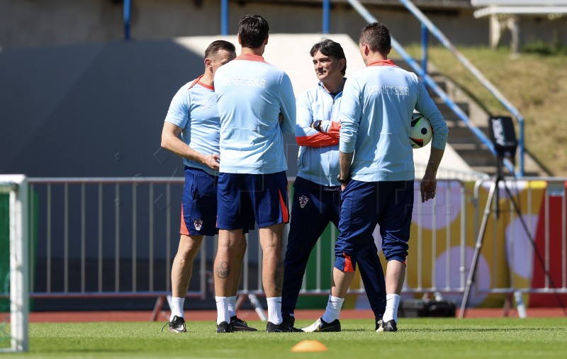 EURO2024: Trening hrvatskih nogometaša nakon poraza od Španjolske