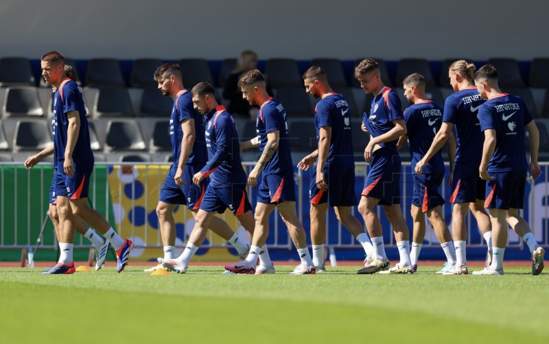 EURO2024: Trening hrvatskih nogometaša nakon poraza od Španjolske