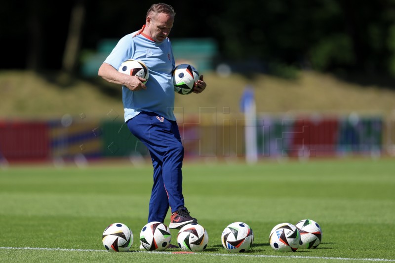 EURO2024: Trening hrvatskih nogometaša nakon poraza od Španjolske