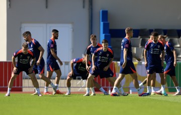 EURO2024: Trening hrvatskih nogometaša nakon poraza od Španjolske