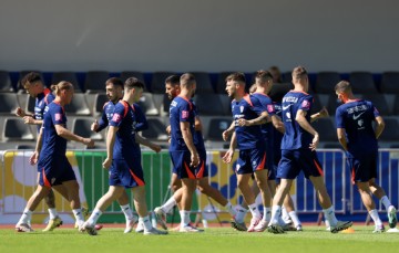 EURO2024: Trening hrvatskih nogometaša nakon poraza od Španjolske