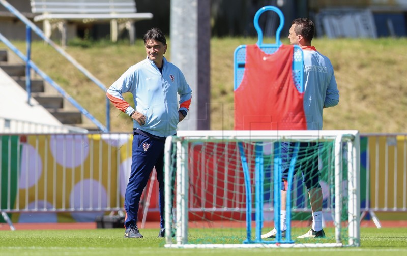 EURO2024: Trening hrvatskih nogometaša nakon poraza od Španjolske