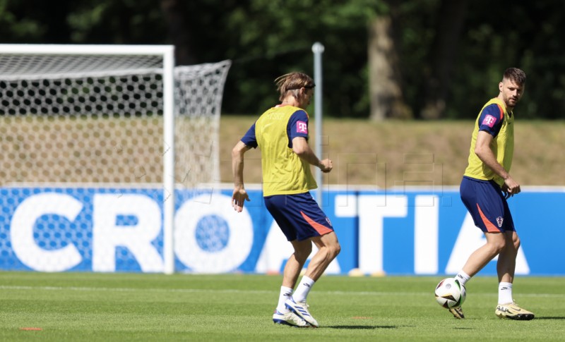 EURO2024: Trening hrvatskih nogometaša nakon poraza od Španjolske