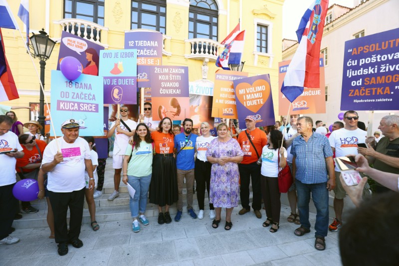 Hod za život, obitelj i Hrvatsku održan u Splitu 