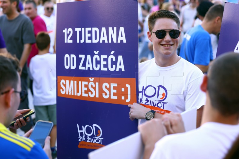 Hod za život, obitelj i Hrvatsku održan u Splitu 