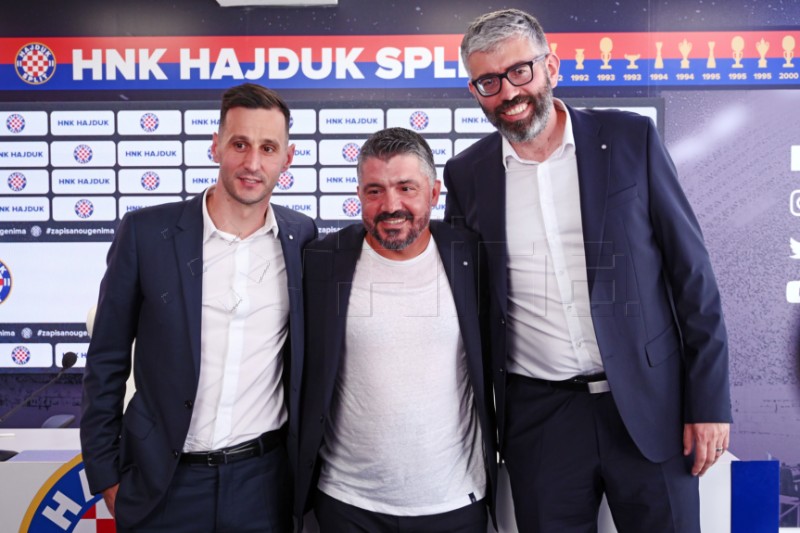 Predstavljen novi trener Hajduka Gennaro Gattuso