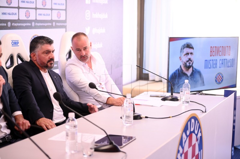 Predstavljen novi trener Hajduka Gennaro Gattuso