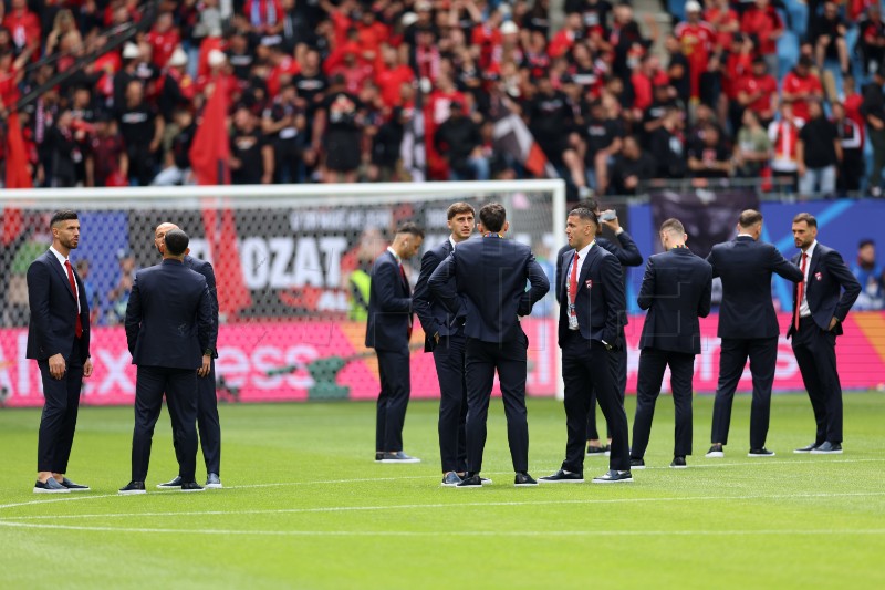 EURO2024: Atmosfera na stadionu prije početka utakmice Hrvatska - Albanija