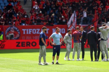 EURO2024: Atmosfera na stadionu prije početka utakmice Hrvatska - Albanija