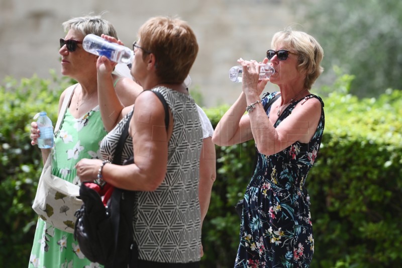 U Splitu velike vrućine