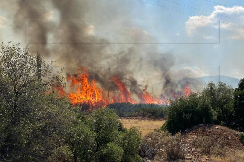 GREECE WEATHER WILDFIRES