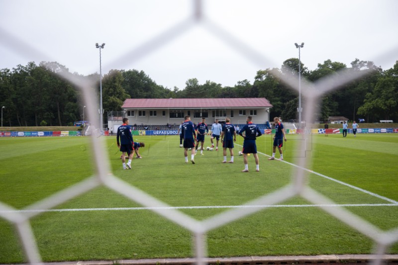 Trening hrvatske nogometne reprezentacije