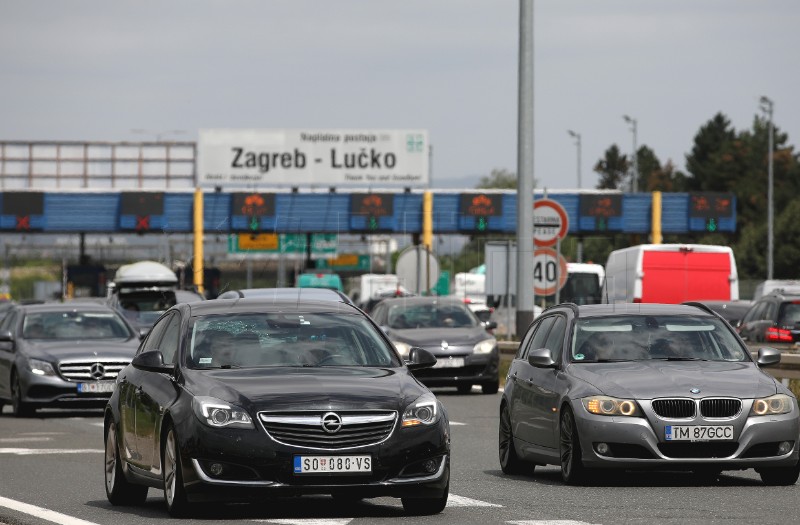 Gužva kod NP Lučko