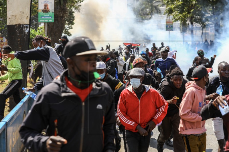 KENYA FINANCE BILL PROTEST