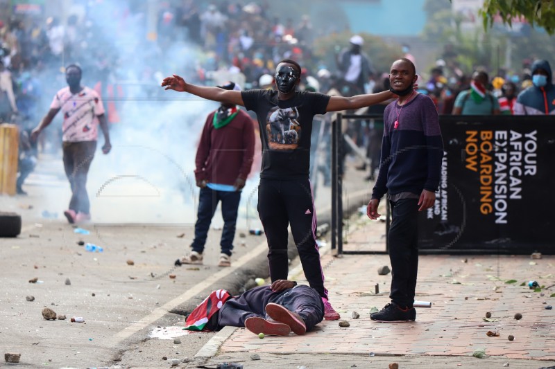 KENYA FINANCE BILL PROTEST